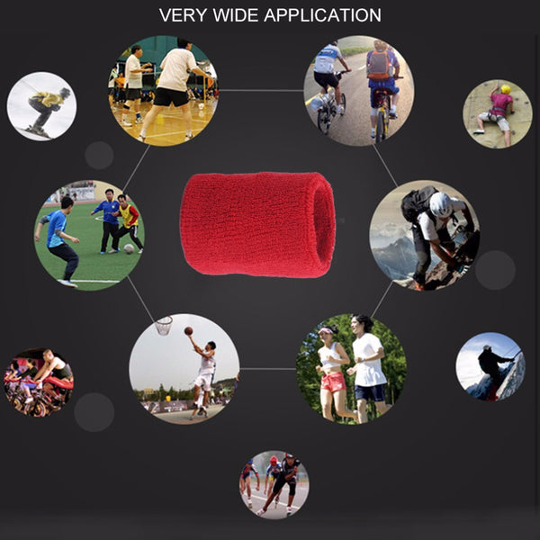 Comfortable Sweat Absorption Wristband