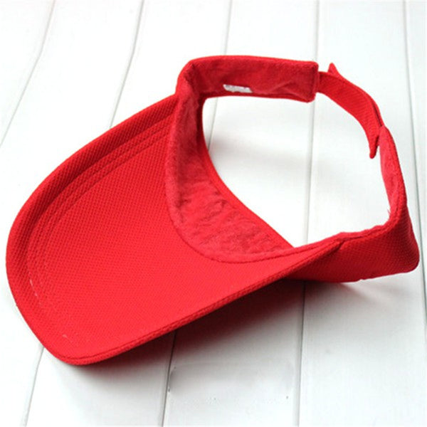 Breathable Cotton Sun Visor Hat
