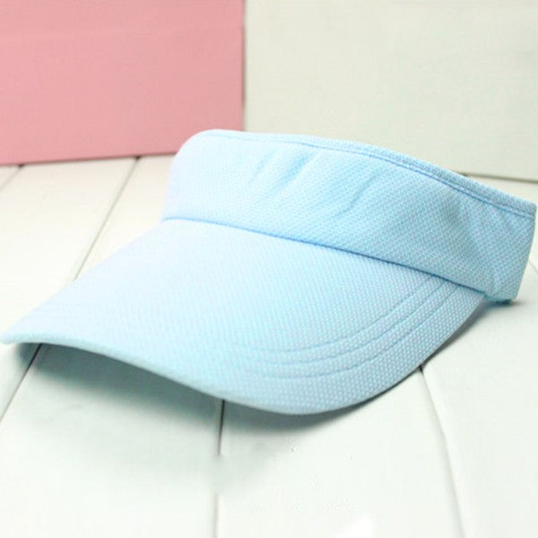Breathable Cotton Sun Visor Hat